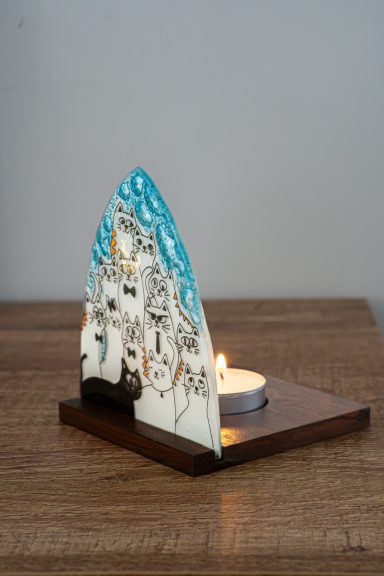 Candelabros en Cristal