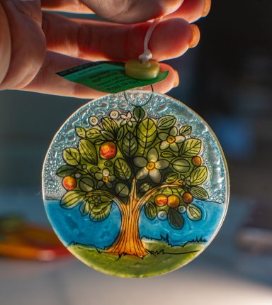 Atrapasoles en Cristal